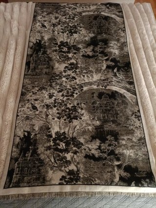Bufanda Estampado Toile de Jouy