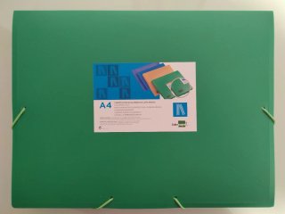 Carpeta Porta Documentos A4 Liderpapel Verde