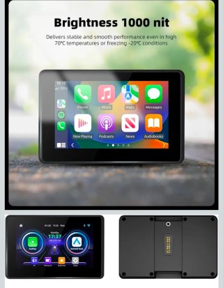 Pantalla CarPlay para Moto