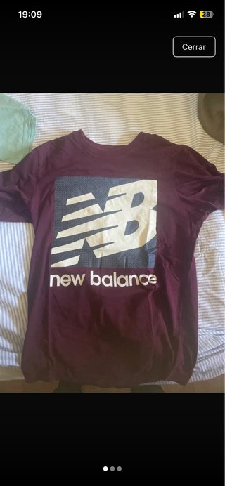 Camiseta New Balance Morada