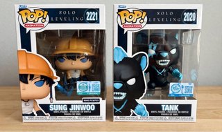 Funko Pop Solo Leveling: Sung Jinwoo 2221 y Tank