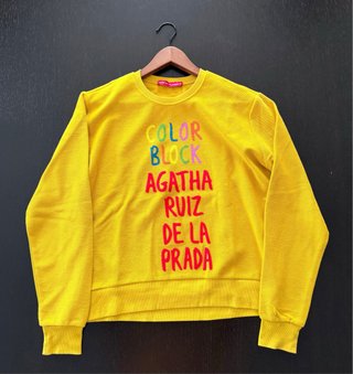 Sudadera Agatha Ruiz de la Prada Amarilla