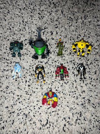 Lote Figuras Ben 10 (Omniverse / Ultimate Alien)