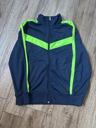 Chaqueta Deportiva Nike Azul y Verde