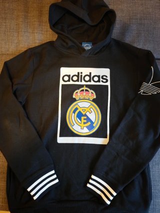 Sudadera Adidas Real Madrid Negra