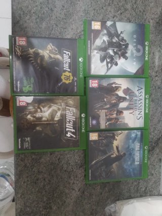 Lote de 5 juegos para Xbox One