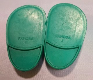 Zapatos Verdes para Muñeca Nancy (Famosa)