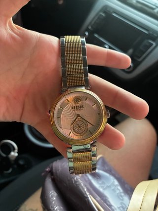 Reloj Versus Versace Dorado y Plateado