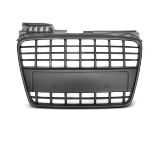 Parrilla Delantera Audi A4 B7 Look S4 Negro Mate