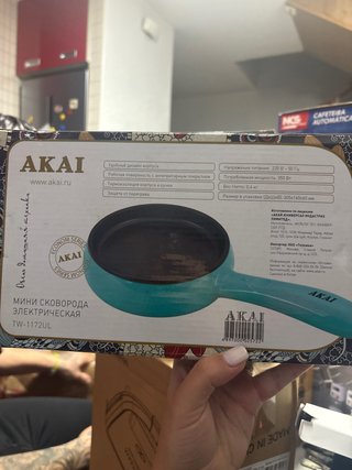 Mini Plancha Eléctrica Akai TW-1172UL