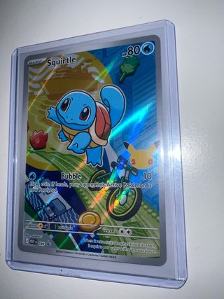 Carta Pokémon Squirtle 30 Aniversario