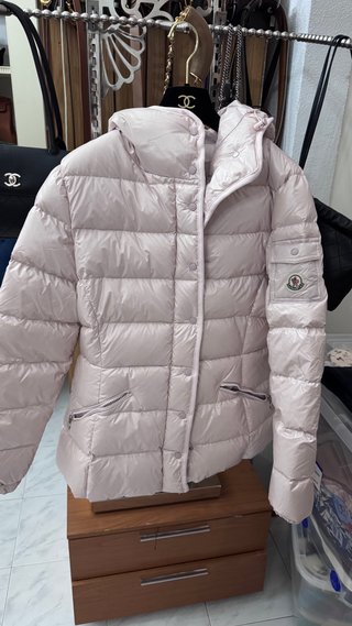 Plumas Moncler Rosa Talla S\M
