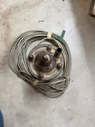 Bomba de agua eléctrica sumergible