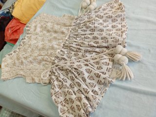 Blusa Vintage con Bordados