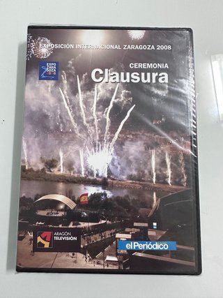 DVD Ceremonia Clausura Expo Zaragoza 2008