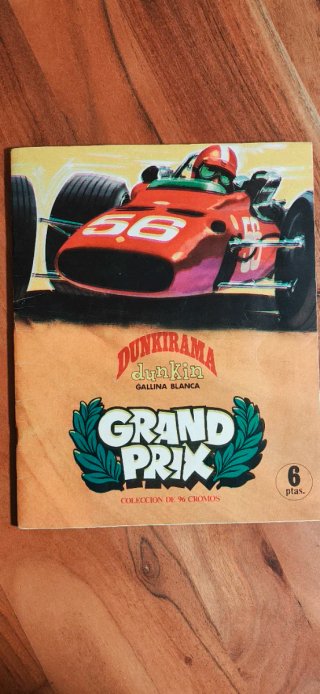 Álbum de cromos Dunkirama Grand Prix