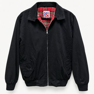 Cazadora Harrington Negra British Label