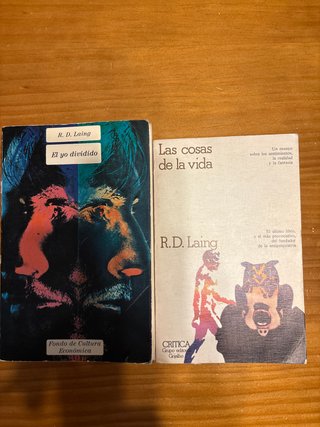 2 libros de R.D. LAING