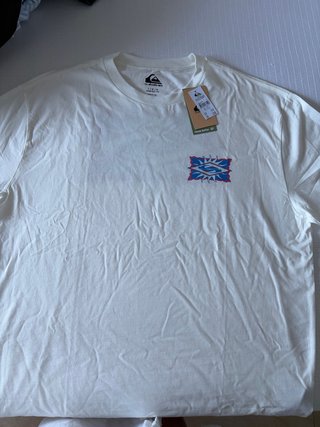 Camiseta Quiksilver Blanca Talla L