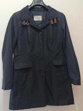 Gabardina Betty Barclay Azul Talla 44