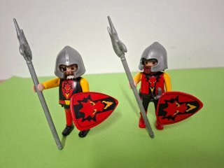2 Figuras Playmobil Medievales