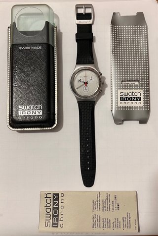 Swatch Irony Chrono Time Cut Vintage