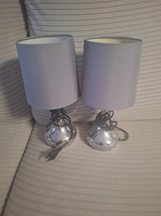 Set de 2 Lámparas de Mesa táctiles
