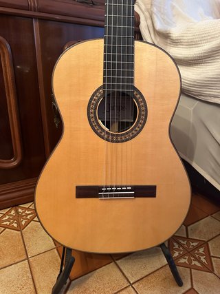 Guitarra Flamenca Camps Primera Negra