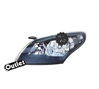 FE FARO IZQ PARA RENAULT MEGANE III 12-14 FONDO NEGRO R01755