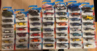Colección de 50 Coches Hot Wheels
