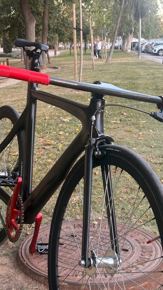Bicicleta Fixie de Carbono
