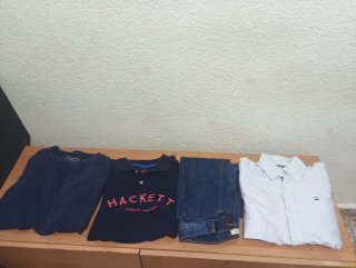 Conjunto de ropa adolescente