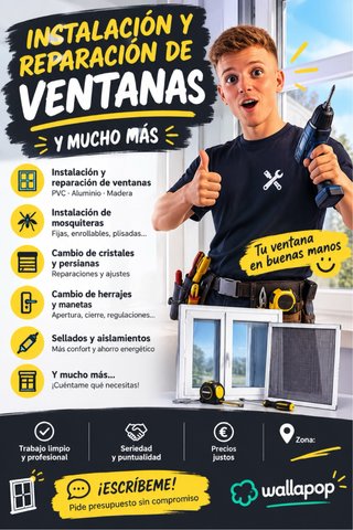 Servicio de Reparación de Persianas y Ventanas