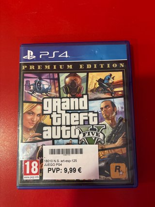 Grand Theft Auto V (GTA V) PS4 Premium Edition