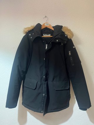 Chaquetón Schott con capucha