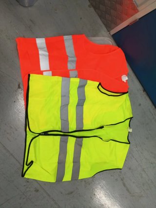 2 Chalecos Reflectantes de Seguridad