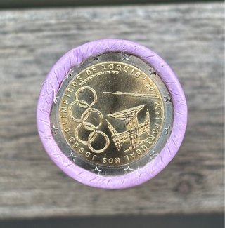 Moneda 2€ Portugal 2021 Juegos Olímpicos
