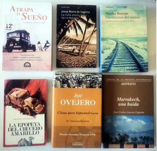 Libros de viajes. Desde 4€ hasta 16€