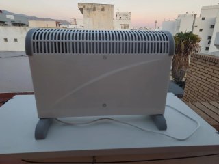 Calefactor Eléctrico Blanco