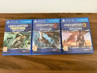Trilogía Uncharted PS4 (Remasterizado)