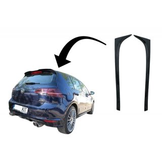 Aletines cristal trasero para VW Golf 7 y 7.5 2012