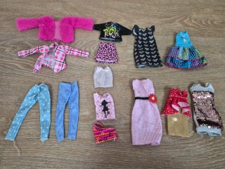 Lote de 14 prendas de ropa para muñeca Barbie