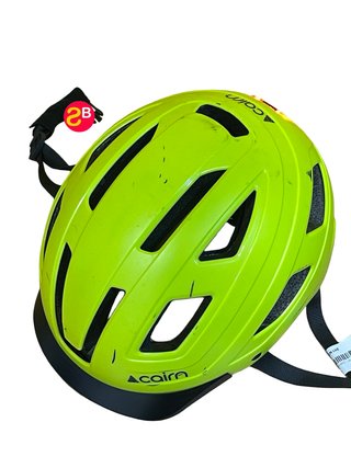 Casco para Patinete Cairn Amarillo con Luz
