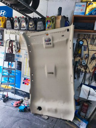 Tapizado de techo para Renault Scenic 2
