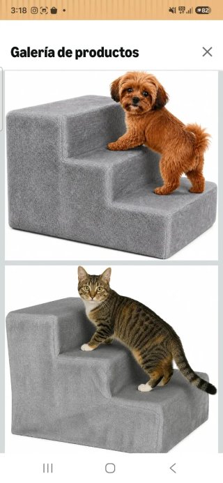 Escalera de 3 Peldaños para Mascotas