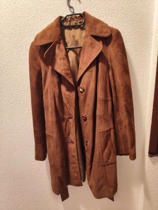 Chaqueta de Piel Vuelta Marrón