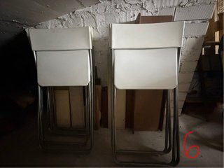 6 Sillas Plegables IKEA JEFF