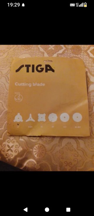 Lama per decespugliatore Stiga