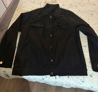 Chaqueta Tejana Negra