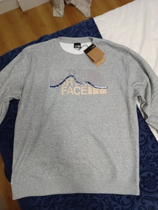 Sudadera The North Face Gris muy abrigado  Sin usa